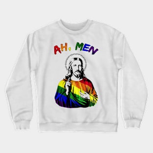 AH MEN Jesus LGBT GAY Crewneck Sweatshirt